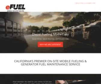 Efuelco.com(EFUEL) Screenshot