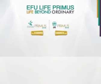 Efulifeprimus.com(EFU Life) Screenshot