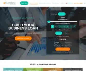 Efundex.com(Business Loan Compare Options Quick Application) Screenshot