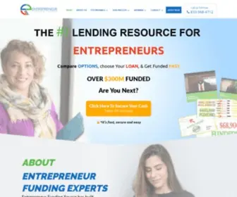 Efundingexperts.com(Entrepreneur Funding Experts) Screenshot