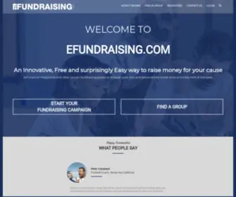 Efundraising.com(Fundraise Online with magazines) Screenshot