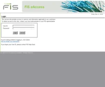 Efunds.com(Fis eaccess) Screenshot