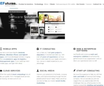 Efuturesworld.com(Software Development Company in Sri Lanka) Screenshot