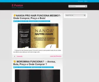 Efuxico.com.br(É Fuxico) Screenshot