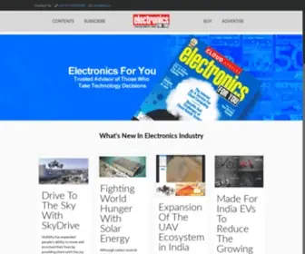 Efymag.com(Electronics For You Magazine India & South Asia no) Screenshot