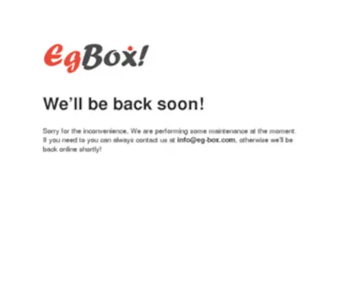 EG-Box.com(EG Box) Screenshot