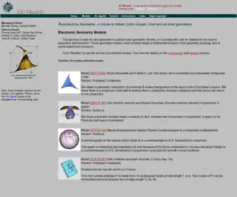 EG-Models.de(Electronic Geometry Models) Screenshot