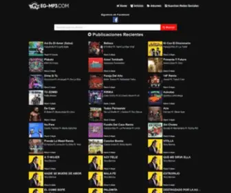 EG-MP3.com(Servidor de Descargas Sin Limites) Screenshot