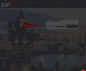 EG-Reisen.de(Die bundesweite Busvermietung) Screenshot