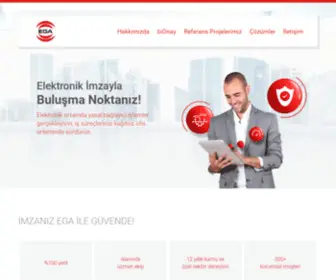 Ega.com.tr(Elektronik imza ile buluşma noktası) Screenshot