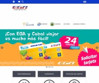 Ega.com.uy(El mejor viaje de tu vida) Screenshot