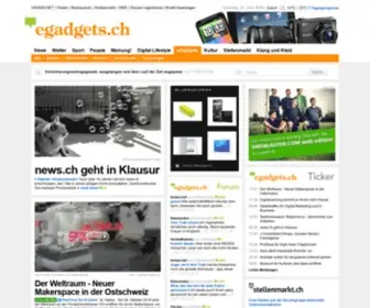 Egadgets.ch(Mini-Stromgenerator aus Quantenpunkten) Screenshot