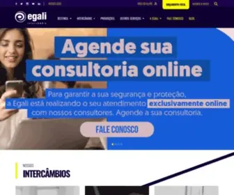 Egali.com.br(Egali Interc) Screenshot