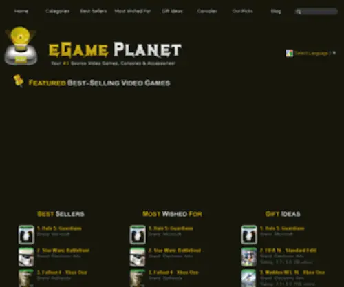 Egameplanet.com(Video Game Reviews) Screenshot