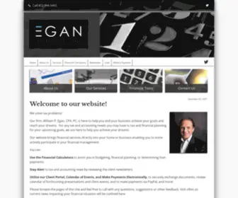 Egan-CPA.com(William P) Screenshot