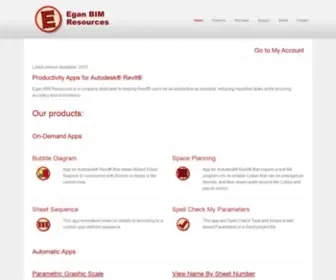 Eganbimresources.com(Egan BIM Resources) Screenshot