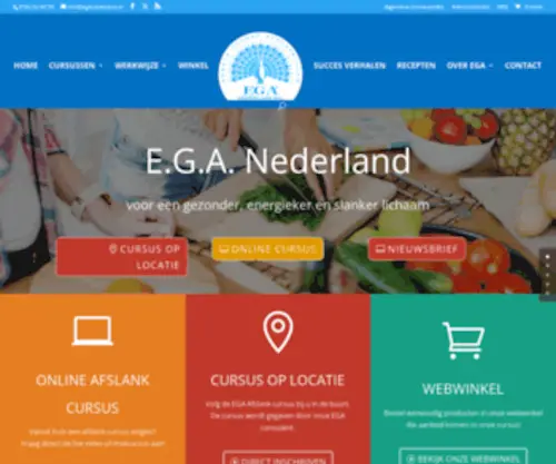 Eganederland.nl(EGA Nederland) Screenshot