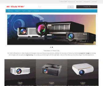 Egate-World.com(Egate Projectors) Screenshot