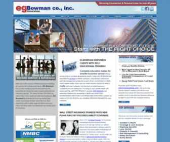 Egbowman.com(EG BOWMAN) Screenshot