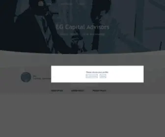 Egca.co.uk(EG Capital Advisors) Screenshot