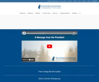 EGCC.edu(Eastern Gateway Community College) Screenshot