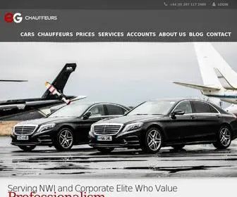 Egchauffeurs.com(Chauffeur Services in London) Screenshot