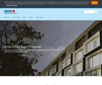 EGCP.com(Erste Group Card Processor) Screenshot