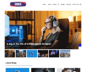 Egdex.com(Gaming and Entertainment News) Screenshot