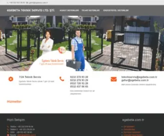 Egebeta.com.tr(Egebeta Teknik Servis Ltd) Screenshot