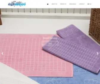 Egedeppo.com(Bathrobes, towels, home textiles, baby and children items) Screenshot