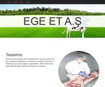 Egeet.com.tr(EGE ET A) Screenshot