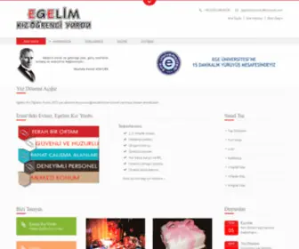 Egelimkizyurdu.com(Bornova öğrenci yurdu) Screenshot