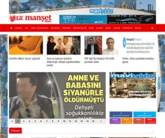 Egemanset.com(Ege Manşet) Screenshot