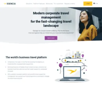 Egencia.co.in(Corporate Travel Management) Screenshot
