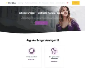 Egencia.dk(Erhvervsrejsel) Screenshot