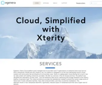 Egenera.com(Cloud Service Providers) Screenshot