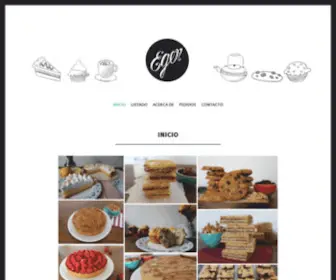Eger.com.ar(Eger Pastelería) Screenshot