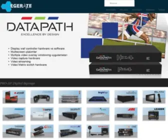 Egerate.com(Spektrum analizörü) Screenshot