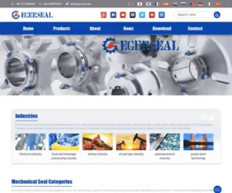 Egerseal.com(JIAXING EGERSEAL Co) Screenshot