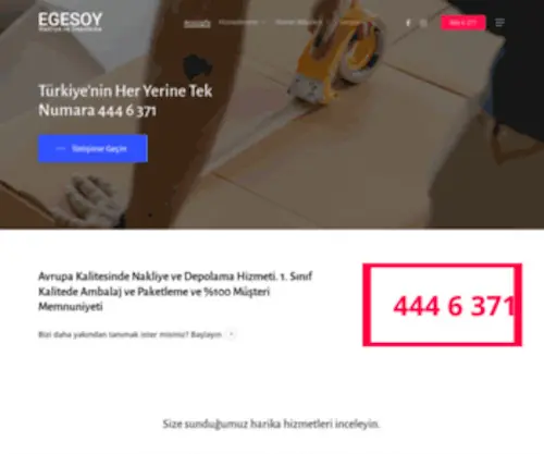Egesoy.com.tr(Egesoy Evden Eve Nakliyat) Screenshot