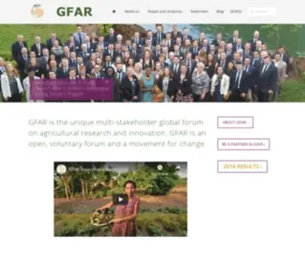 Egfar.org(GFAR) Screenshot