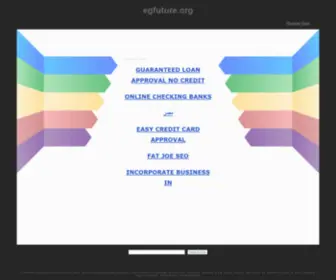 Egfuture.org(بوابة) Screenshot