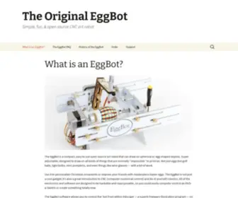 EGG-Bot.com(The Original EggBot) Screenshot