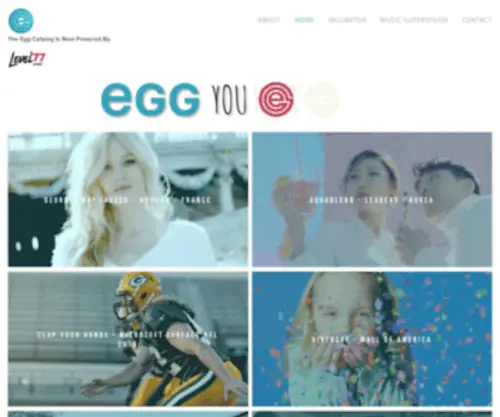 EGG-Music.com(EGG MUSIC) Screenshot
