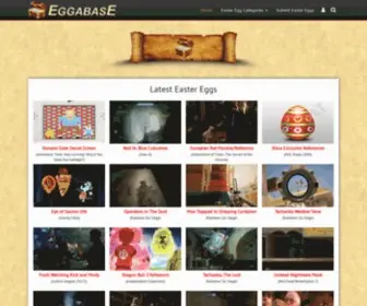 Eggabase.com(The Easter Egg Database) Screenshot