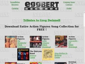 Eggbert.com(EggBERT Records) Screenshot