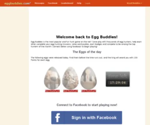 Eggbuddiesgame.com(Eggbuddiesgame) Screenshot