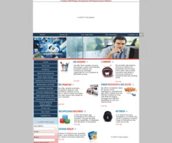 Eggclay.com(Web design company Pakistan & USA) Screenshot