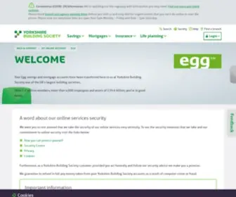 EGG.com(Yorkshire Building Society) Screenshot