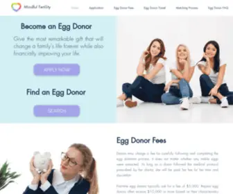 Eggdonorapply.com(Egg Donor Apply) Screenshot